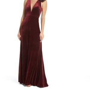Jenny Yoo Logan Velvet Dress